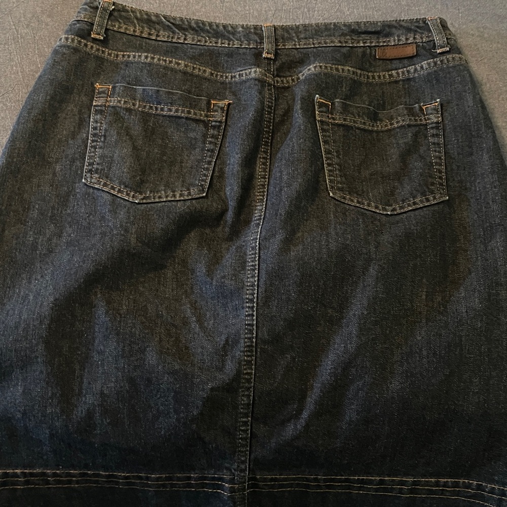Boden Denim A-Line Skirt - Picture 5 of 7